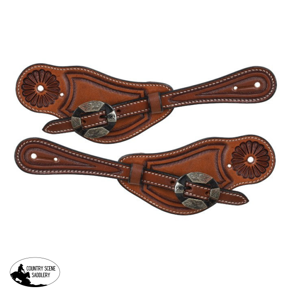 Showman ® Western spur men's chrome plated