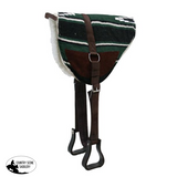 New! Showman Navajo Bareback Saddle Pad with Kodel Fleece Bottom - Country Scene Saddlery and Pet Supplies