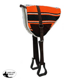 New! Showman Navajo Bareback Saddle Pad with Kodel Fleece Bottom - Country Scene Saddlery and Pet Supplies