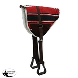 New! Showman Navajo Bareback Saddle Pad with Kodel Fleece Bottom - Country Scene Saddlery and Pet Supplies