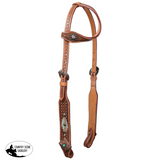 NEW! Showman Outlaw Oasis One Ear Headstall and Breastcollar Set - Country Scene Saddlery and Pet Supplies