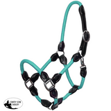 New! Showman Poly Rope Leather Halter