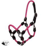 New! Showman Poly Rope Leather Halter