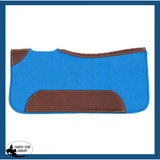 NEW! Showman Pony 24’’ x 24’’ Contoured Felt Saddle Pad Blue