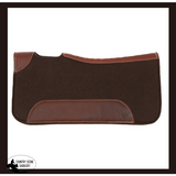 NEW! Showman Pony 24’’ x 24’’ Contoured Felt Saddle Pad Brown
