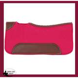 NEW! Showman Pony 24’’ x 24’’ Contoured Felt Saddle Pad Pink