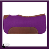 NEW! Showman Pony 24’’ x 24’’ Contoured Felt Saddle Pad Purple
