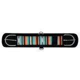 New! Showman Pony Size Teal Serape Neoprene Bottom Girth - Country Scene Saddlery and Pet Supplies