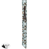 New! Showman Powder Blue Longhorn Nylon Tie Strap and Off Billet Set - Country Scene Saddlery and Pet Supplies
