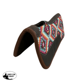 Showman ® 24 X Pony Nylon Printed Top Contoured Felt Bottom Saddle Pad Western