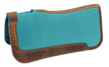 Showman ® 31" x 32" Teal felt saddle pad. - Country Scene Saddlery and Pet Supplies