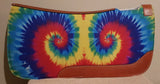 Showman ® 31" X 32" Tie Dye Printed Solid Felt Saddle Pad. - Country Scene Saddlery and Pet Supplies