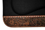 Showman ® 31" x 32" x 1" Black felt pad with built up sides. - Country Scene Saddlery and Pet Supplies