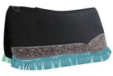 Showman ® 32" long x 31" wide Fringe saddle pad. - Country Scene Saddlery and Pet Supplies