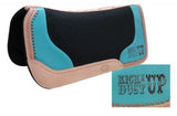 Showman ® 32" x 31" x 1" Black felt saddle pad with branded " Kick the Dust Up" logo. - Country Scene Saddlery and Pet Supplies