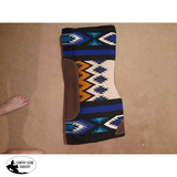 New! Showman® 34" x 36" Royal Blue memory felt bottom saddle pad.. - Country Scene Saddlery and Pet Supplies