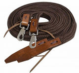 Showman ® 8ft flat braided. - Country Scene Saddlery and Pet Supplies