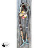 New! Showman ® Argentina cow leather single ear headstall. - Country Scene Saddlery and Pet Supplies