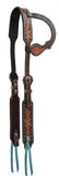 New! Showman ® Argentina cow leather single ear headstall. - Country Scene Saddlery and Pet Supplies