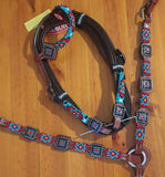 Showman ® Beaded headstall and breast collar set. - Country Scene Saddlery and Pet Supplies