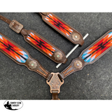 New! Showman ® Browband Headstall & Breast collar set - Country Scene Saddlery and Pet Supplies