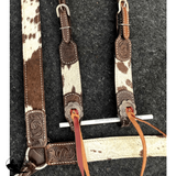 NEW! Showman ® Brown and White hair on cowhide - Country Scene Saddlery and Pet Supplies
