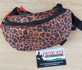 Showman ® Cheetah Print Insulated Nylon Saddle Pouch. - Country Scene Saddlery and Pet Supplies