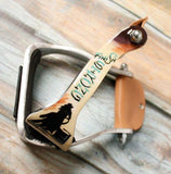 New! Showman ® "Finish Strong" Barrel Racer print stirrup. - Country Scene Saddlery and Pet Supplies