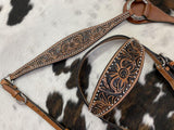 NEW! Showman ® Floral tooled design browband. - Country Scene Saddlery and Pet Supplies