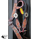 NEW! Showman ® Floral tooled design. full