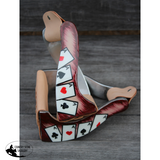 New! Showman ® ’Four of a Kind’ Twisted and Angled Aluminum Stirrups - Stirrup Irons