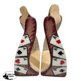 New! Showman ® 'Four of a Kind' Twisted and Angled Aluminum Stirrups - Country Scene Saddlery and Pet Supplies