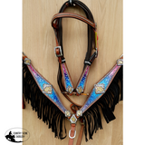 NEW! Showman ® Galaxy print browband. - Country Scene Saddlery and Pet Supplies