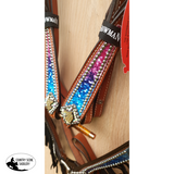 NEW! Showman ® Galaxy print browband. - Country Scene Saddlery and Pet Supplies