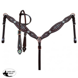 New! Showman ® Gator print inlay one ear. - Country Scene Saddlery and Pet Supplies