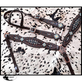 New! Showman ® Gator print inlay one ear. - Country Scene Saddlery and Pet Supplies