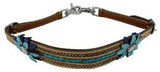 Showman ® Hand painted 3D flower wither strap. - Country Scene Saddlery and Pet Supplies