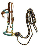 Showman ® leather bosal headstall. - Country Scene Saddlery and Pet Supplies