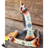 New! Showman ® Navajo Cross print aluminum stirrup. - Country Scene Saddlery and Pet Supplies