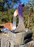 Showman ® Ombre Glitter Overlay Stirrups. - Country Scene Saddlery and Pet Supplies