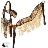 New! Showman ® Painted Feather Browband.
