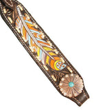 NEW! Showman ® Painted feather browband. - Country Scene Saddlery and Pet Supplies