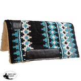 Showman ® Pony 24 X 100% Woven Wool Top Pad. Teal