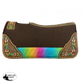 New! Showman® Pony 24" x 24" Brown felt Pad 1”. - Country Scene Saddlery and Pet Supplies