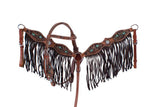 NEW! Showman ® PONY Hand painted arrow design headstall and breast collar. - Country Scene Saddlery and Pet Supplies