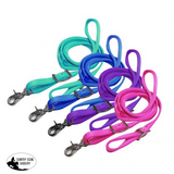 New! Showman ® Pony/Youth 6ft nylon contest reins. - Country Scene Saddlery and Pet Supplies