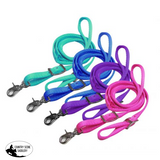 New! Showman ® Pony/Youth 6ft nylon contest reins. - Country Scene Saddlery and Pet Supplies