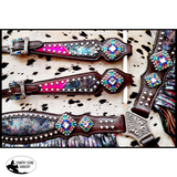 New! Showman ® Rainbow Inlay Metallic With Pink .