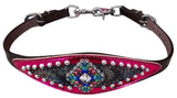 New! Showman ® Rainbow Metallic & pink metallic. - Country Scene Saddlery and Pet Supplies