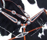 New! Showman ® Stingray and Filligree 4 Piece Set. - Country Scene Saddlery and Pet Supplies